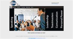 Desktop Screenshot of 1stlondontoastmasters.com